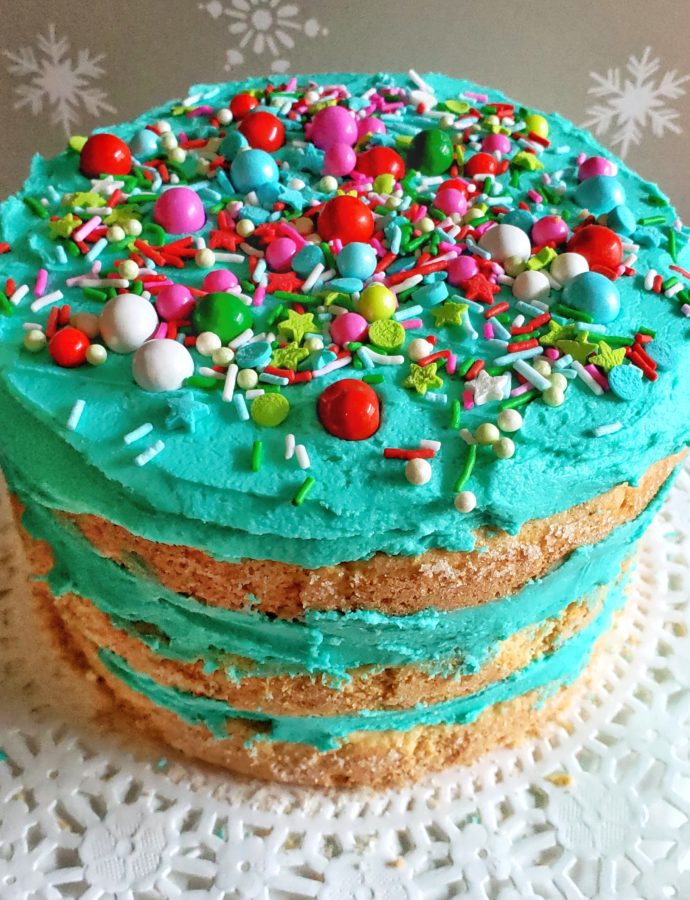 Sugar Cookie Cake