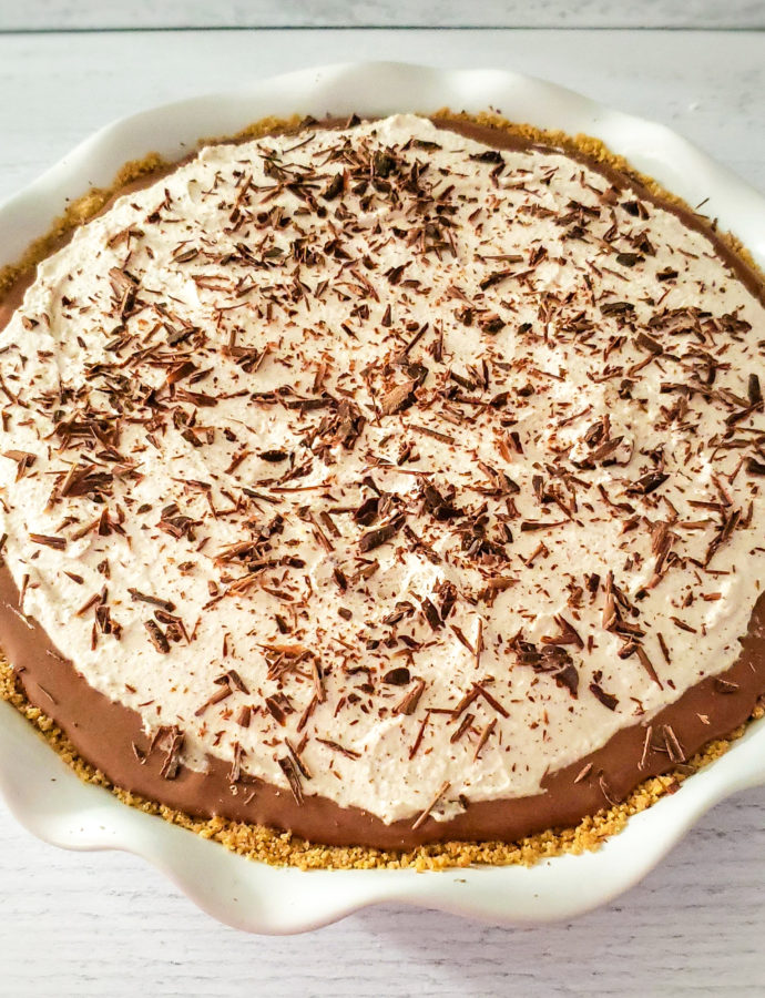 Cinnamon Chocolate Cream Pie